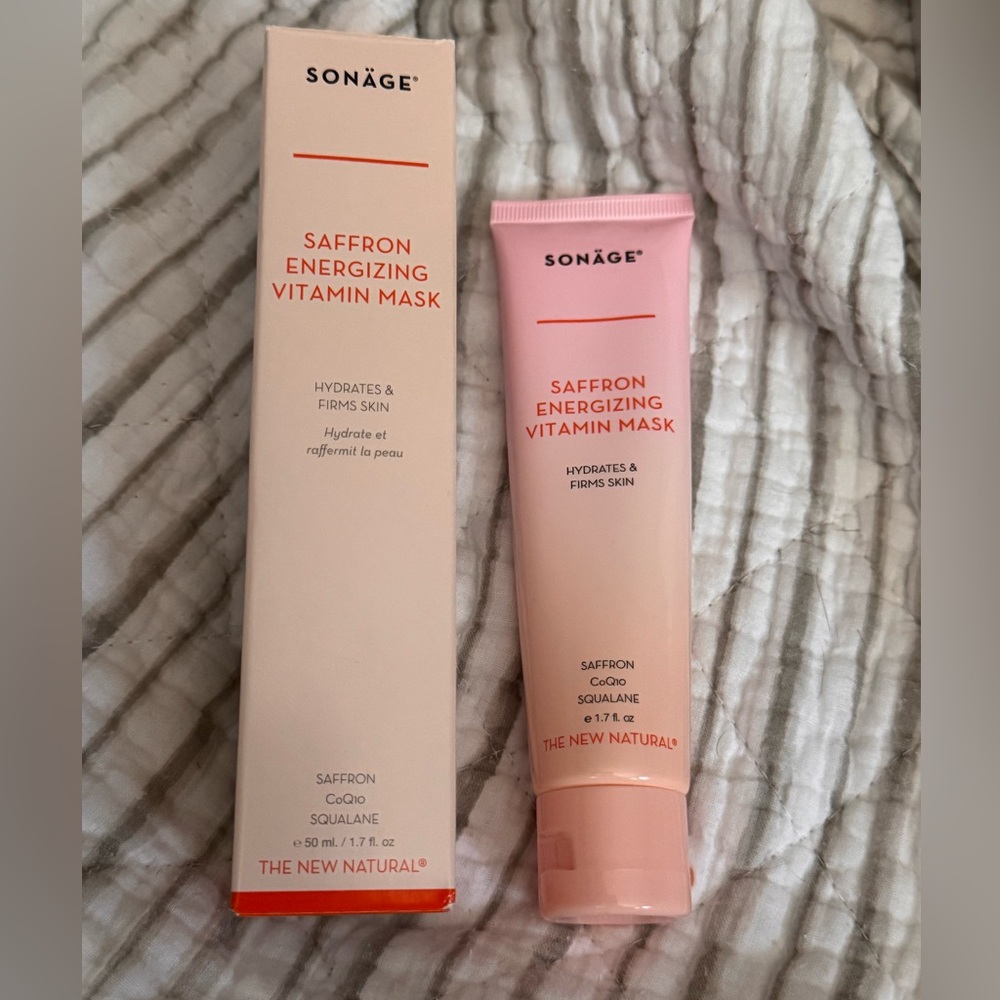 🆕Sonage Skincare - Saffron Energizing Vitamin Mask - 50 ml
